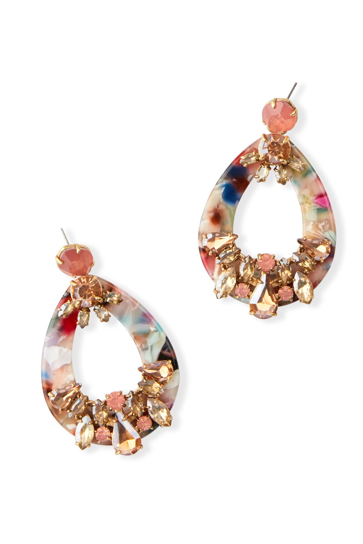 Sparkle Teardrops Earrings