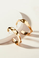 Twist Hoop Earrings