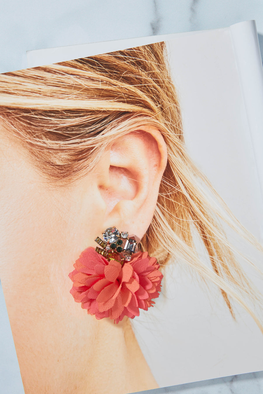 Pouf Statement Earrings