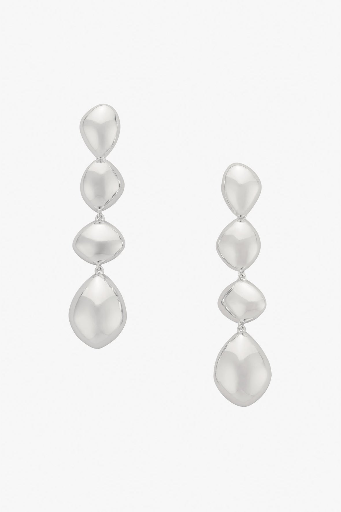 Silver Dangle Earrings [E451S]