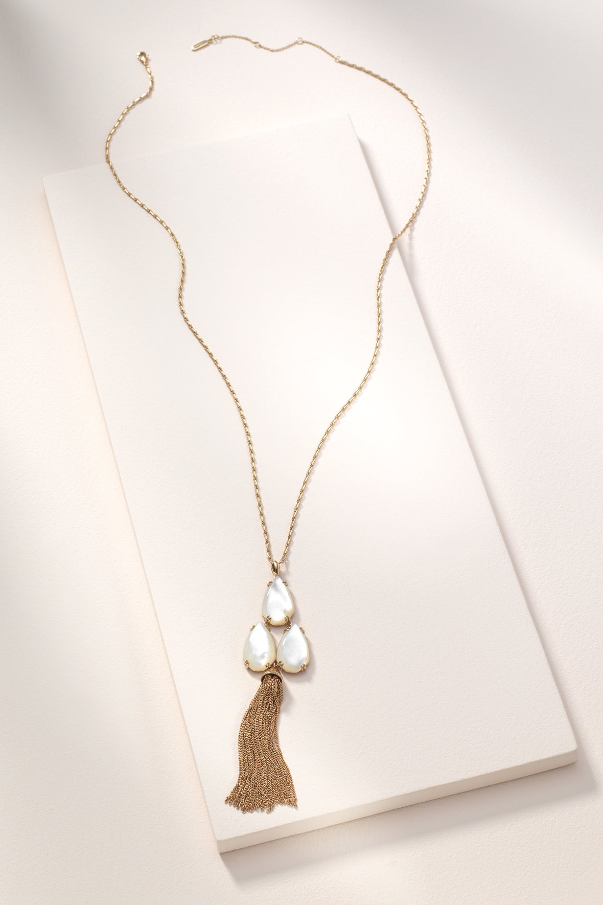 Botanical Tassel Necklace