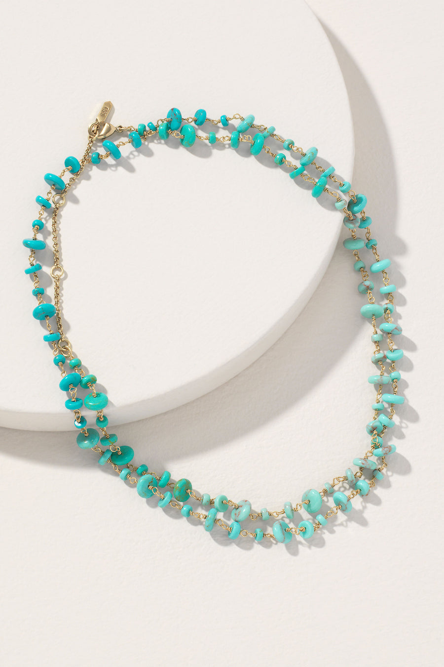 Modern Bohemian Ombre Layering Necklace