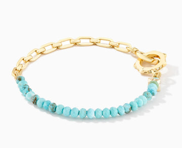 Charlotte Turquoise Bracelet | Luck