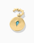 Tatum Power Stone Clip On Medallion Charms - Stella & Dot