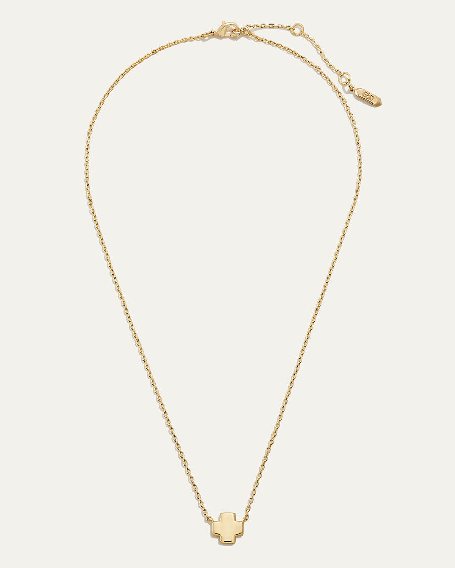 Delicate Adjustable Cross Necklace