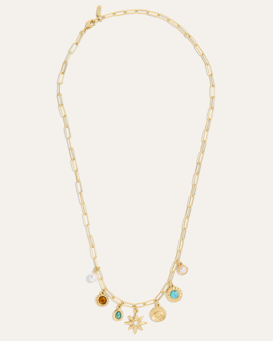Sunny Days Charm Necklace - Final Sale