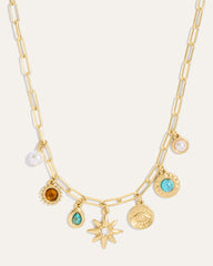 Sunny Days Charm Necklace - Final Sale