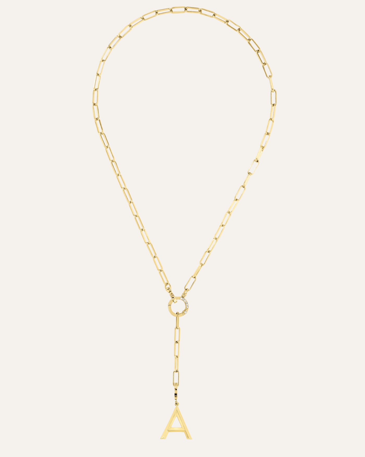 Tatum Necklace & Alphabet Charm Bundle