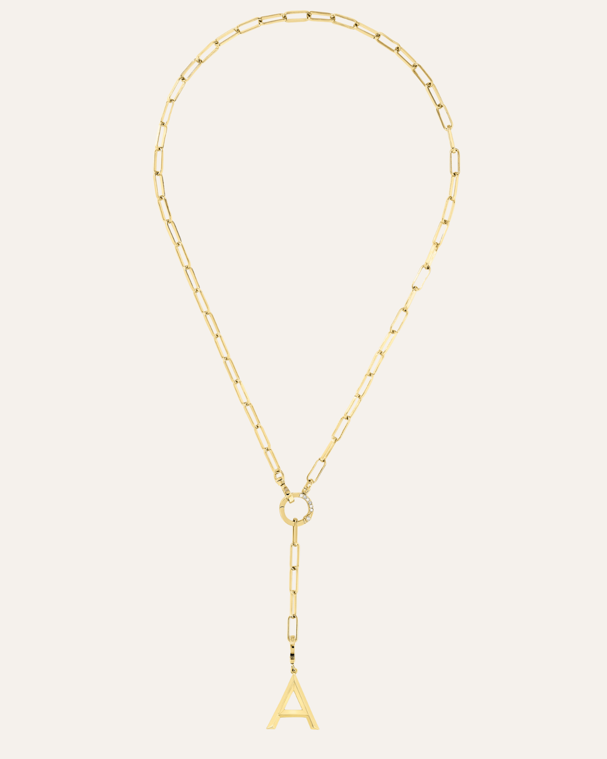 Tatum Necklace & Alphabet Charm Bundle