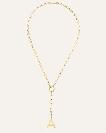 Tatum Necklace & Alphabet Charm Bundle