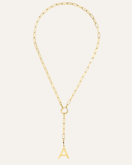 Tatum Necklace & Alphabet Charm Bundle