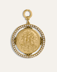 Three Graces Tatum Gold and Pavé Charm