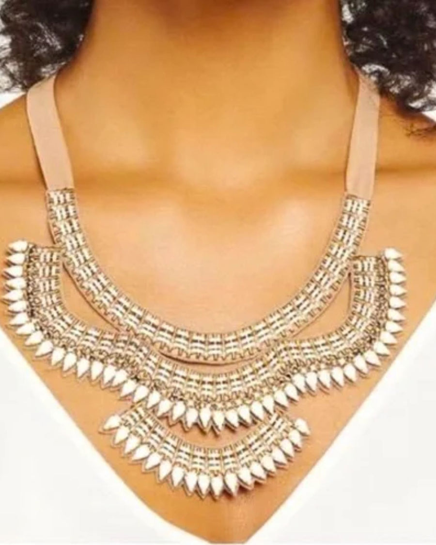 Tiered Florence Statement Necklace