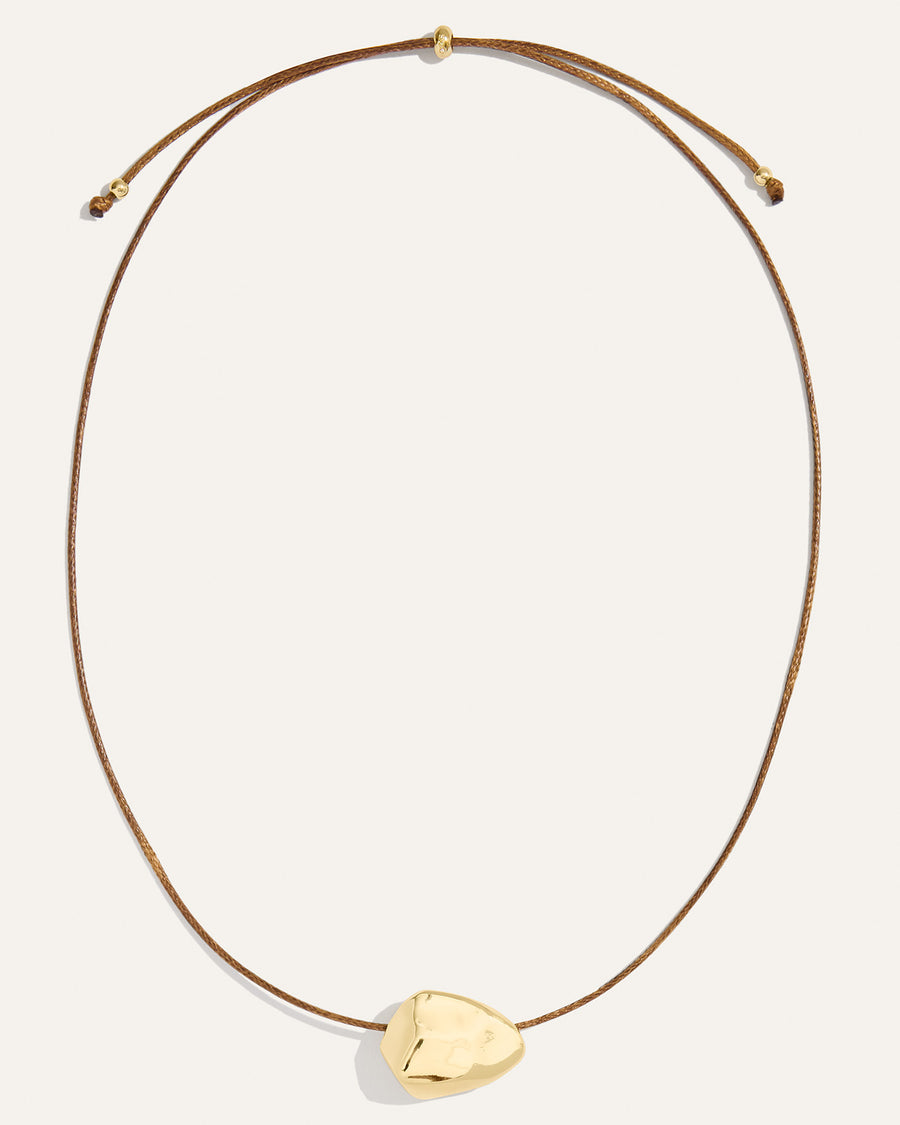 Ulani on Leather Cord Necklace