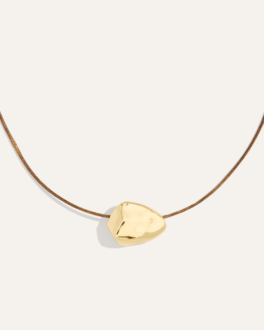 Ulani on Leather Cord Necklace