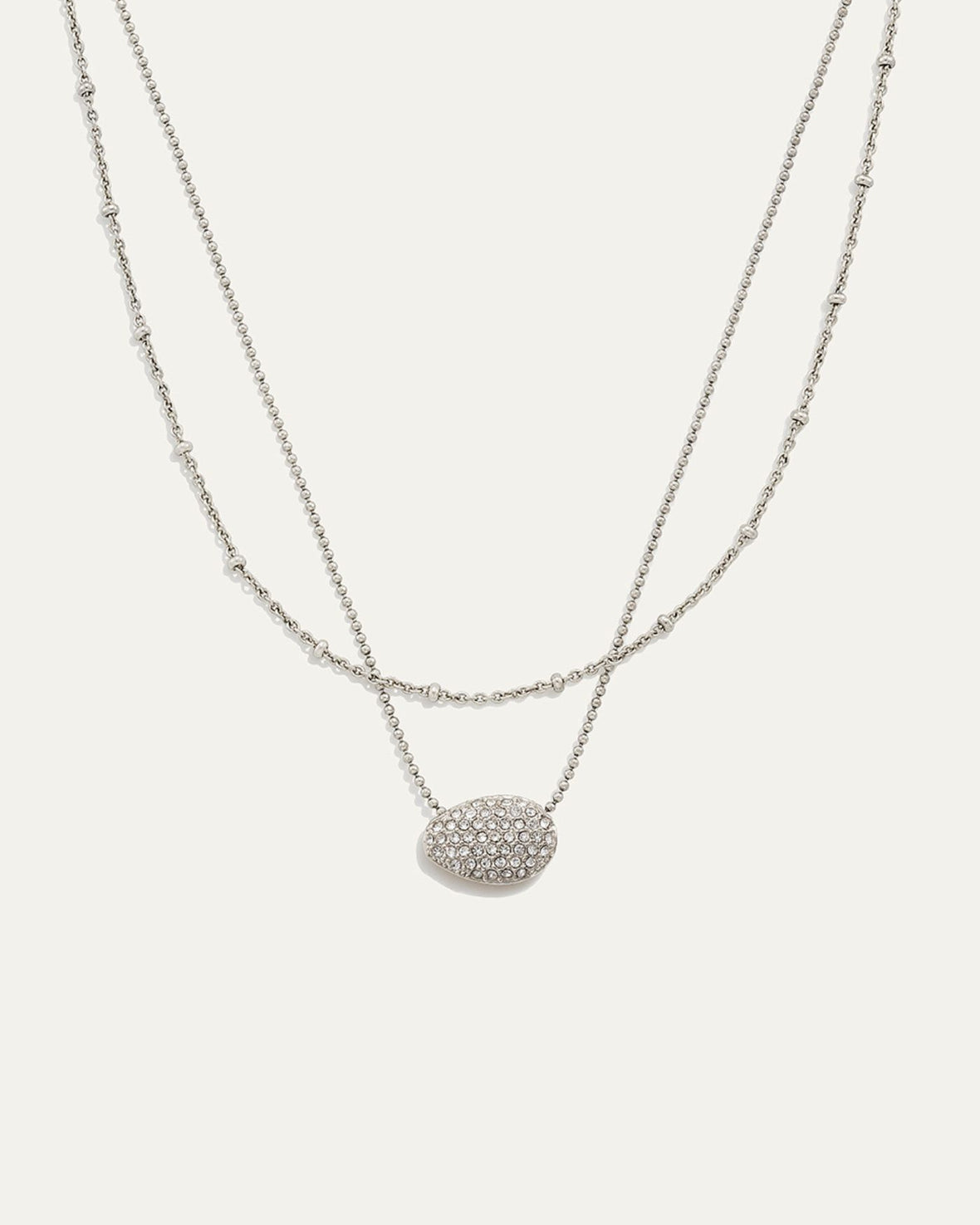 Ulani Look of Layered Necklace | Silver