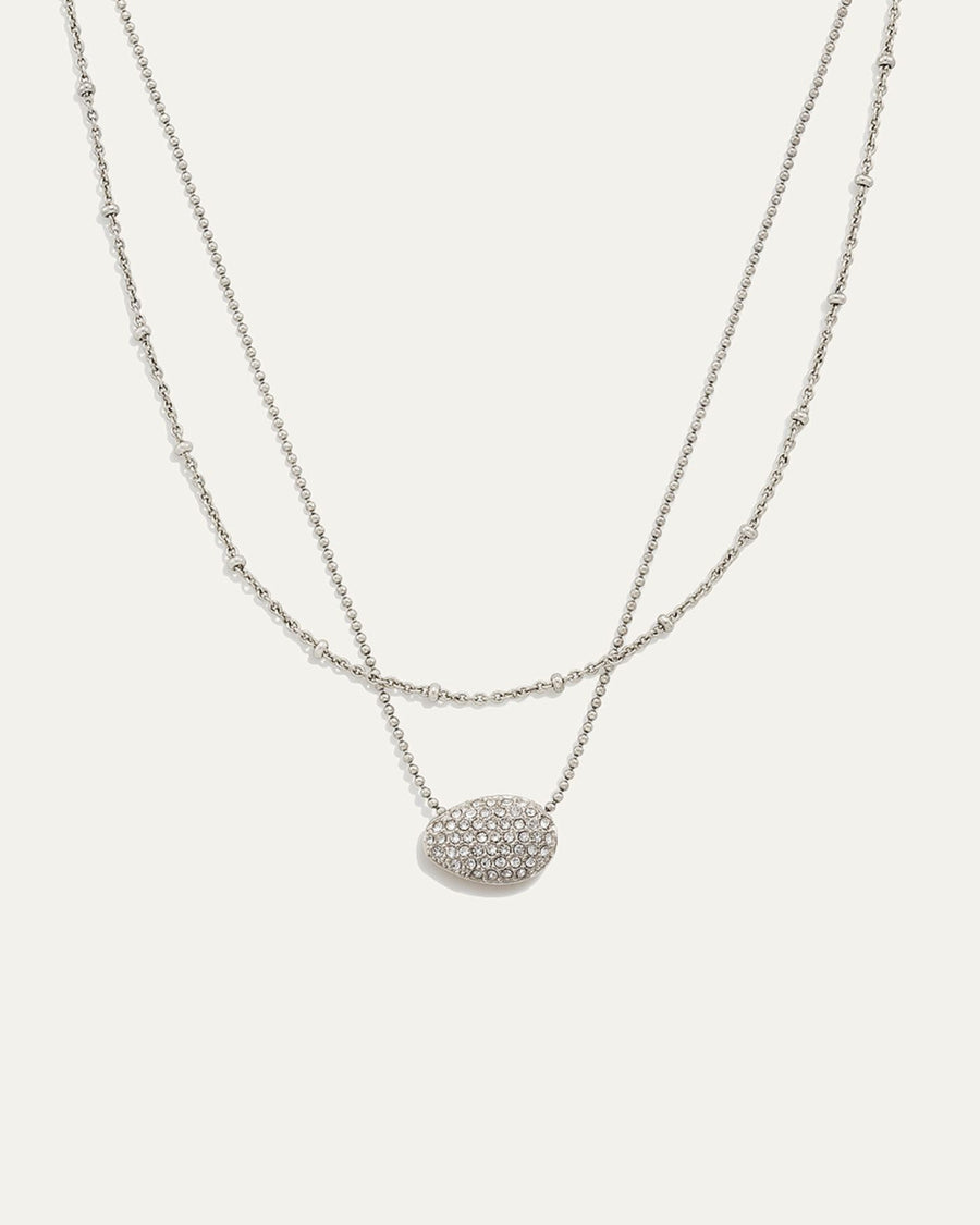 Ulani Look of Layered Necklace | Silver