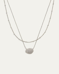 Ulani Look of Layered Necklace | Silver