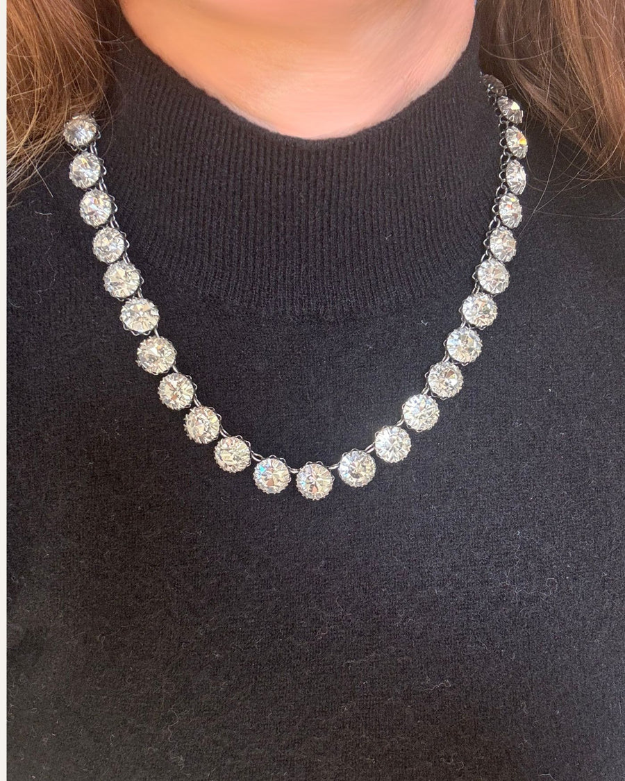 Vintage Crystal Necklace