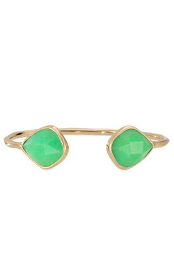 Serenity Stone Cuff - Green