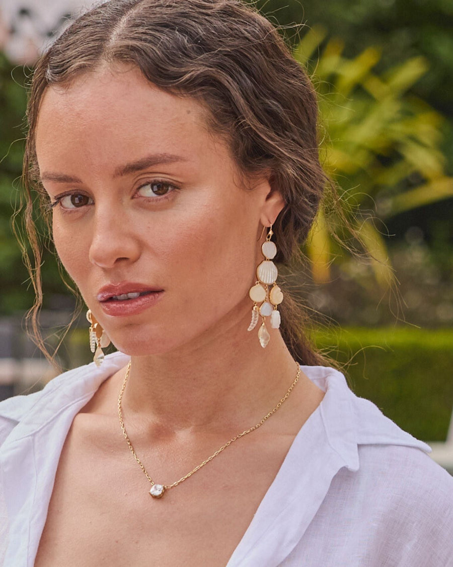 Beach Day Chandelier Earrings