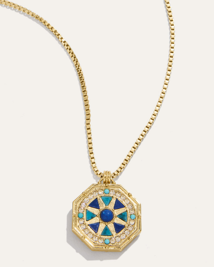 Capri Reversible Pendant Necklace