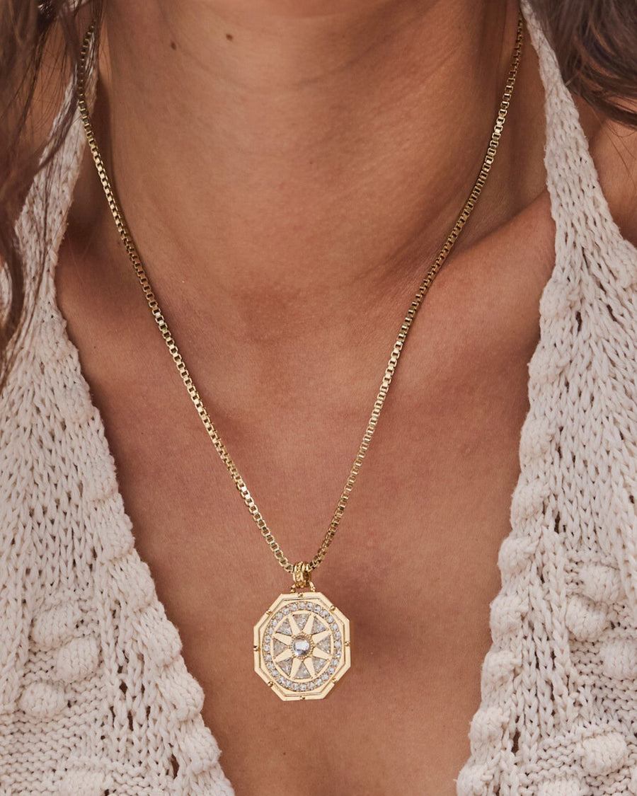 Capri Reversible Pendant Necklace