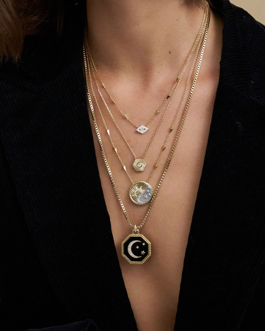 Terra Medallion Celestial Necklace