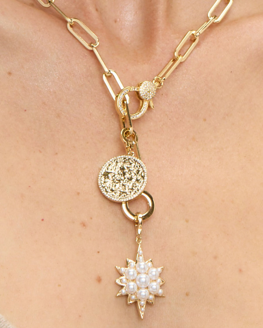 Tatum Celestial Disc Charm