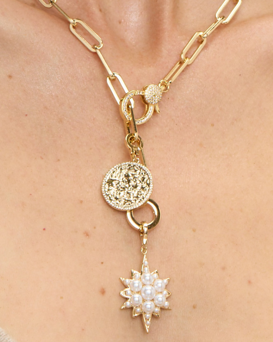 Tatum Celestial Disc Charm