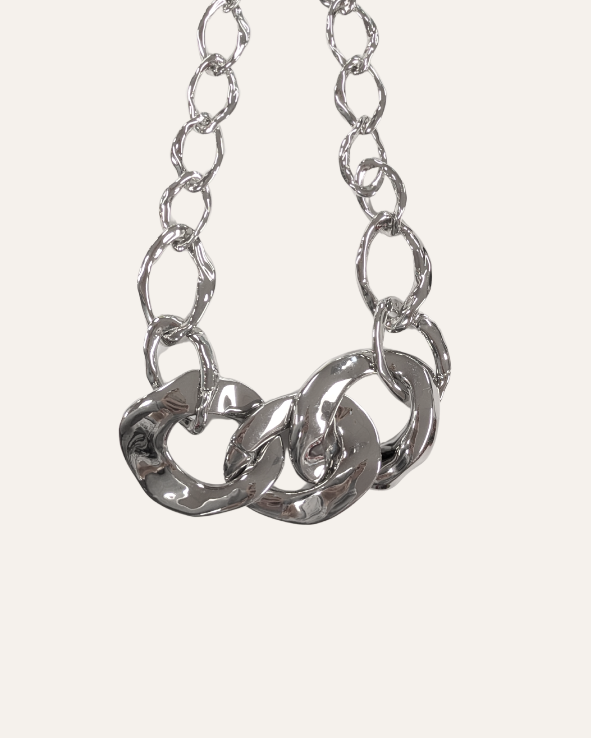 Chunky Chain Statement Necklace - One of a Kind
