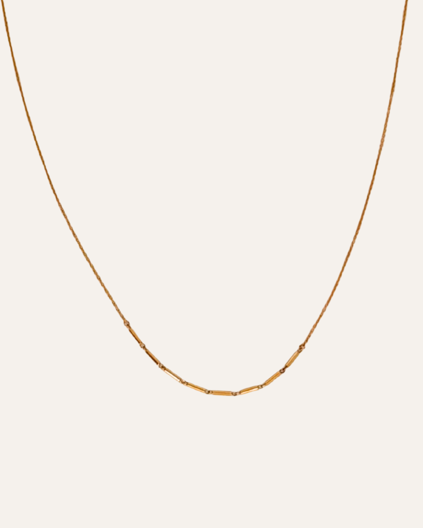 Covet 14kt Gold Bar Layering necklace - Only One