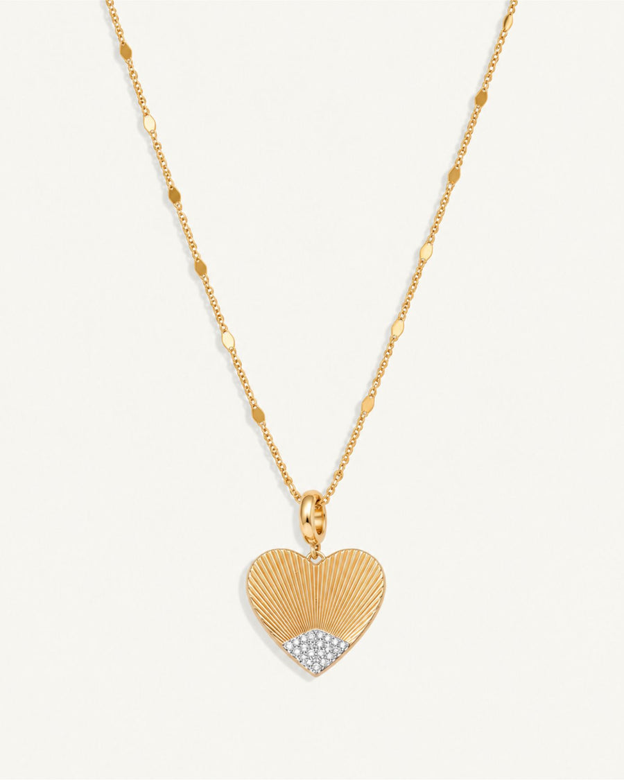 Lovestruck Heart on Diamond Chain Bundle