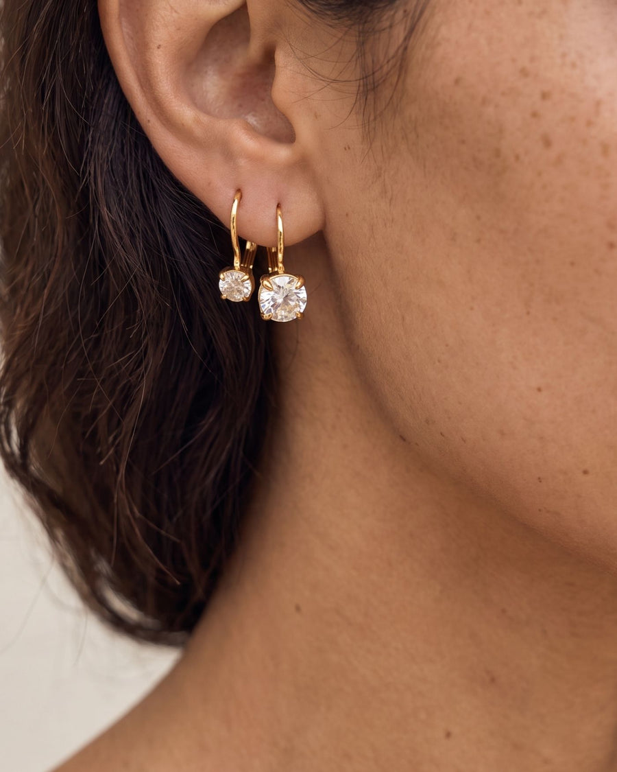 Diamond Fringe Earring Set
