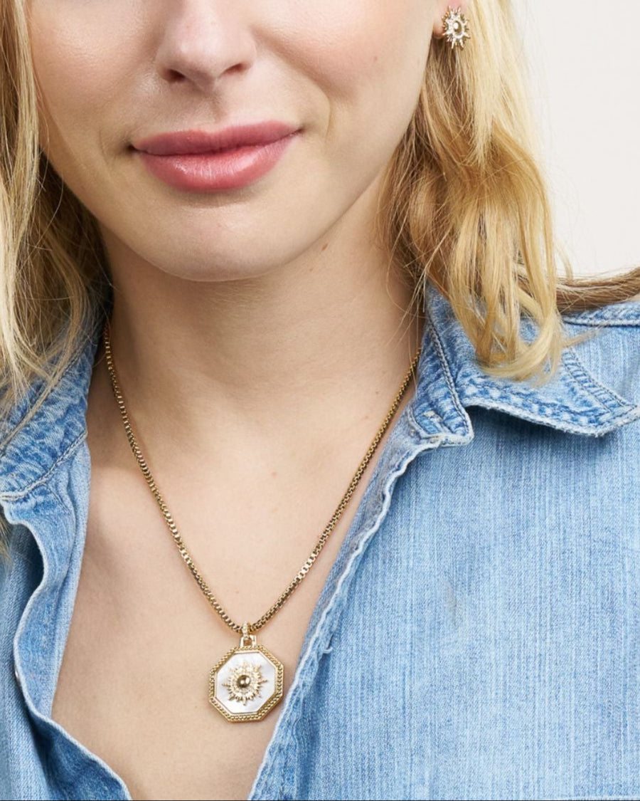 Estelle Celestial Reversible Pendant Necklace