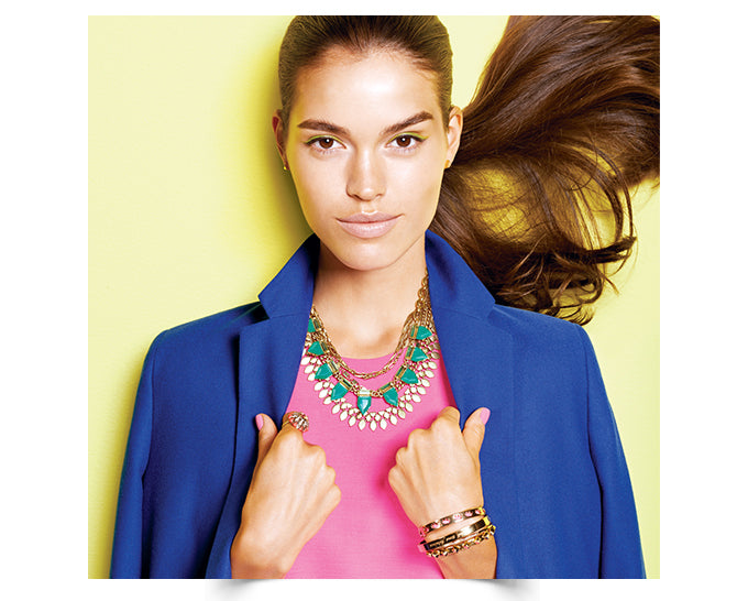 Eye Candy Green Necklace