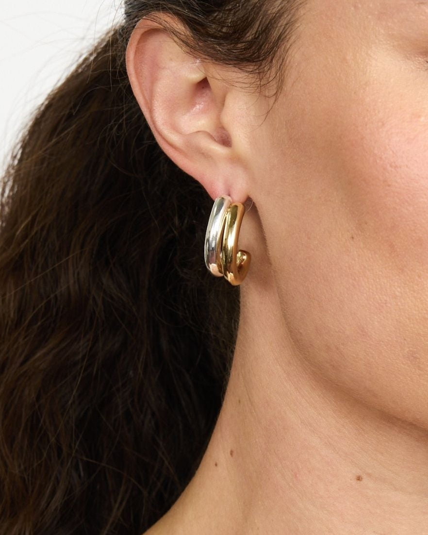 J Hoops | Mixed Metal