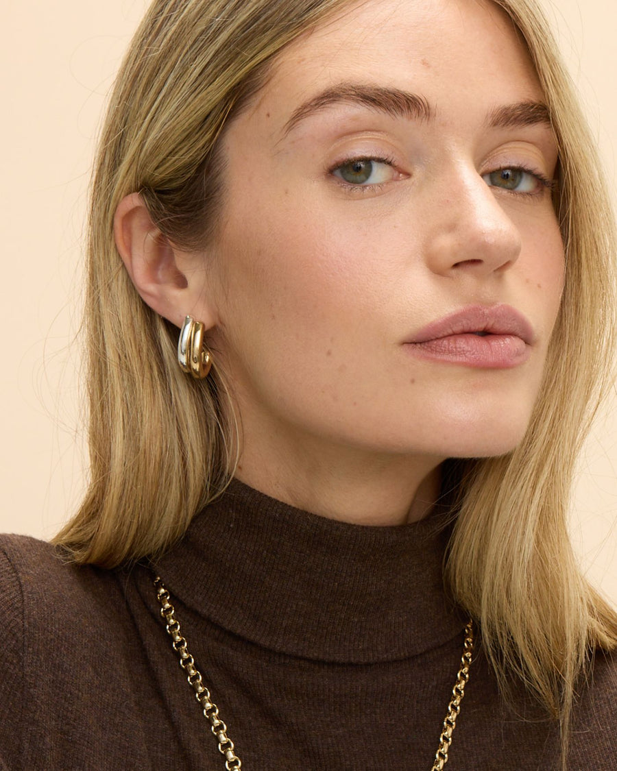 J Hoops | Mixed Metal