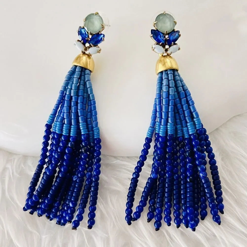 Iris Tassel Versatile  Earrings