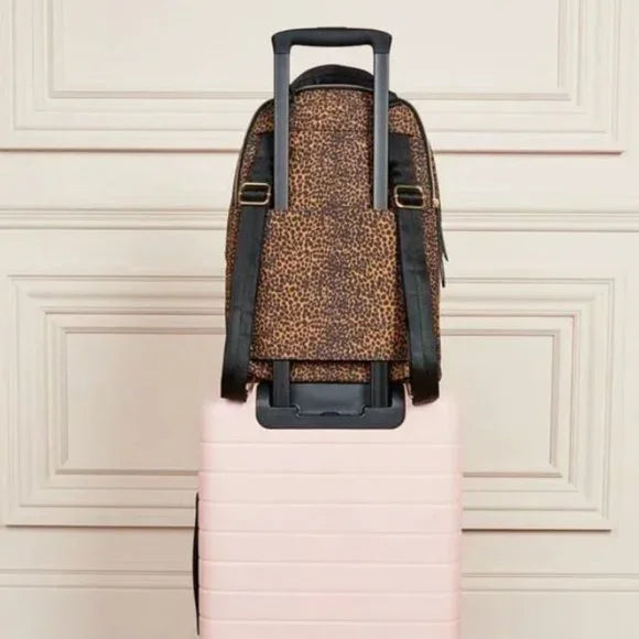 Stella & Dot Lady Boss Leopard Print Backpack - Final Sale