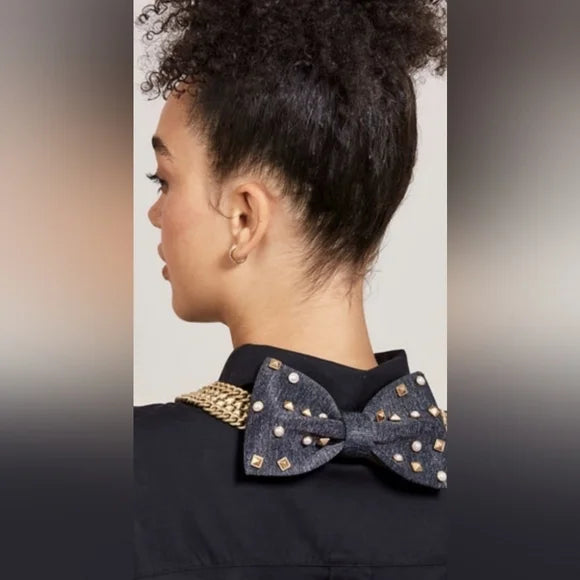 Neoprene Bow Necklace