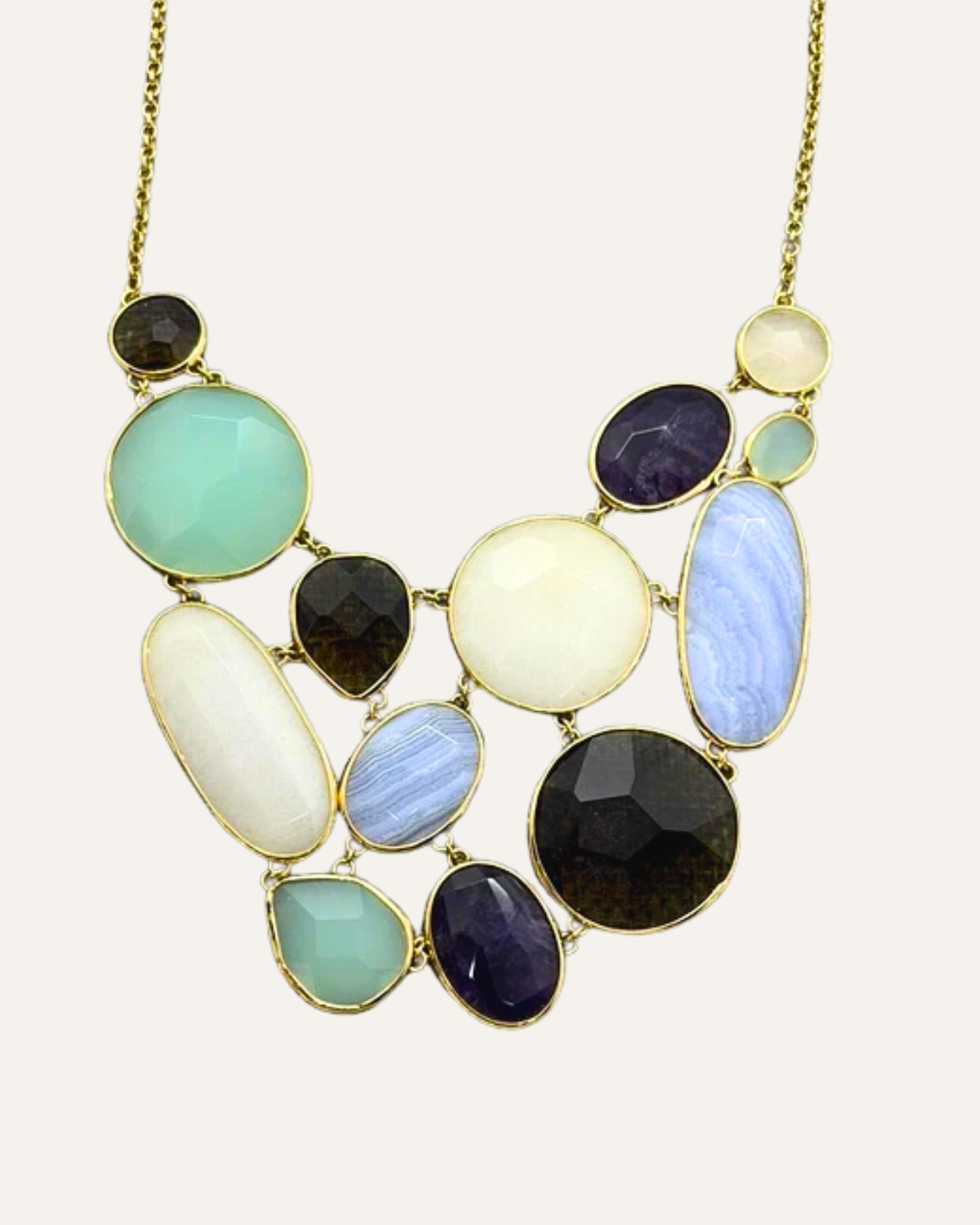 Oasis Bib Pendant Necklace