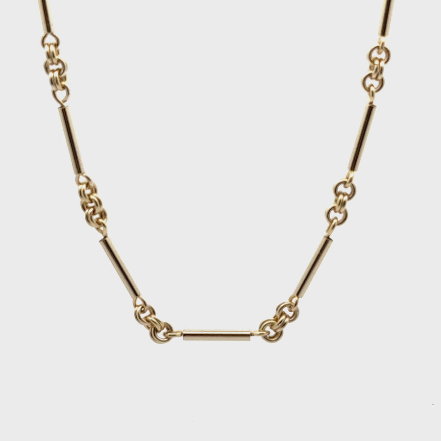 Bar Link Necklace