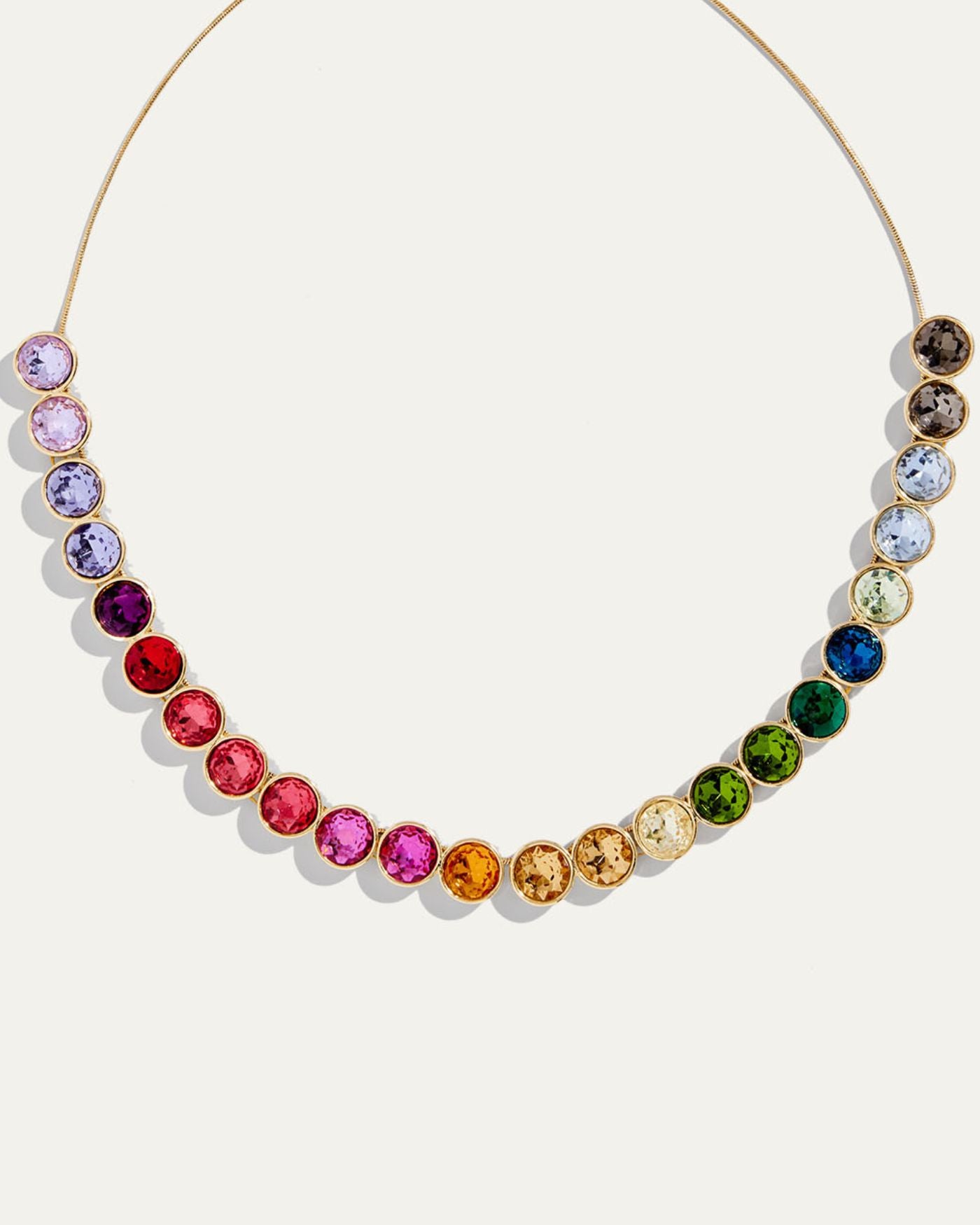 Rainbow Crystal Necklace