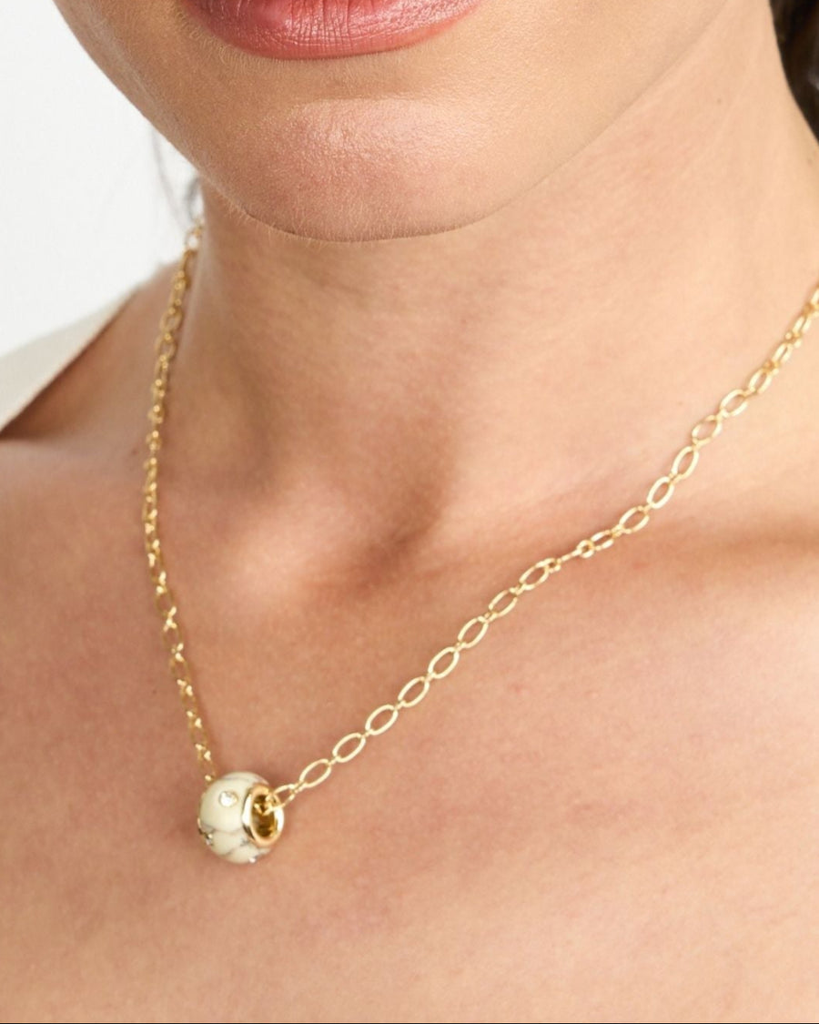 Rondelle Trio Adjustable Necklace