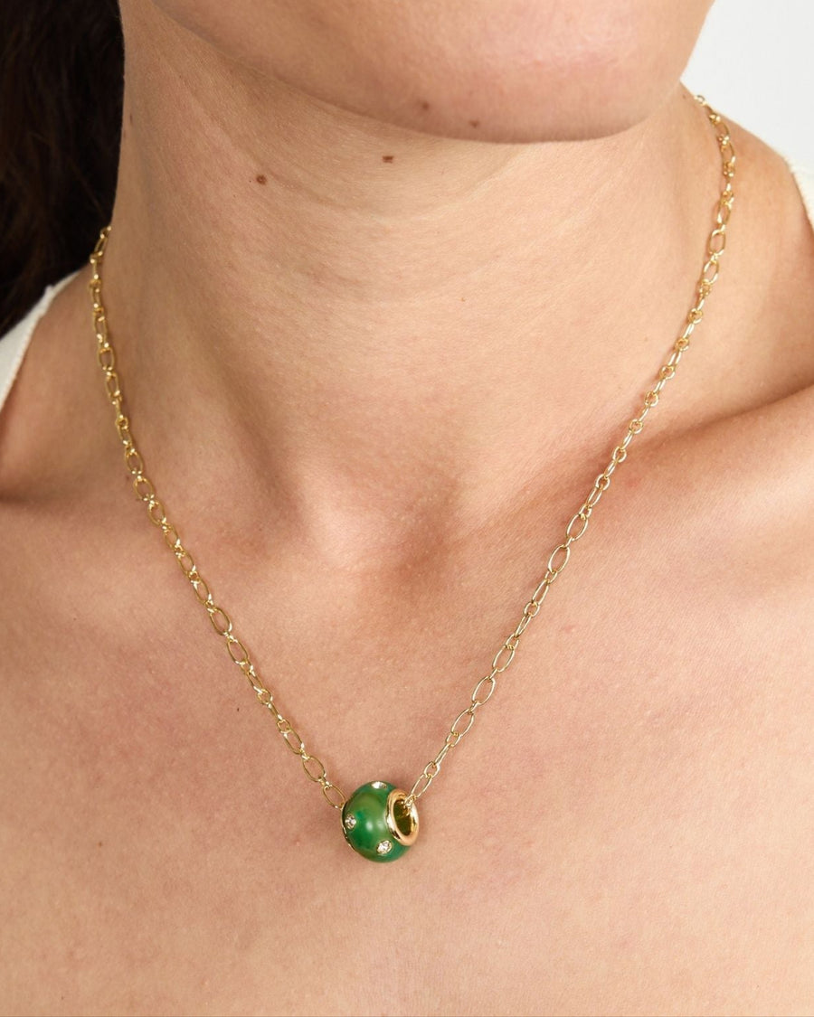 Rondelle Trio Adjustable Necklace