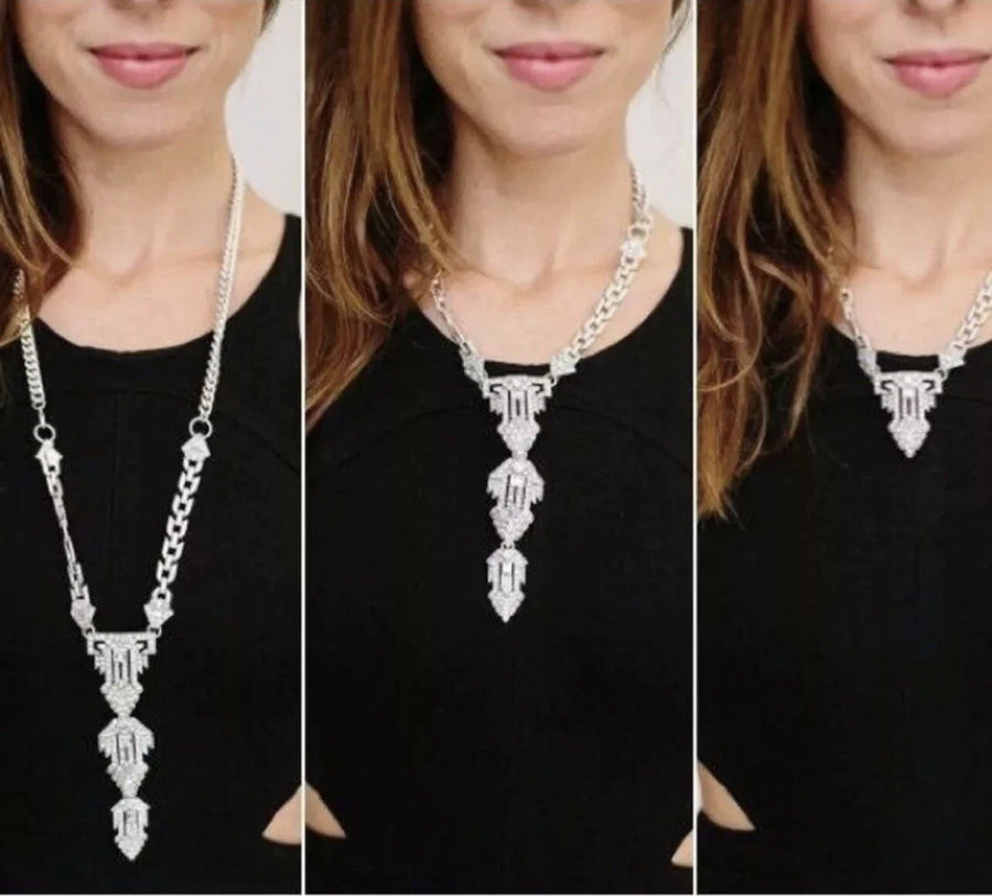 Casablanca Versatile Pendant Statement Necklace