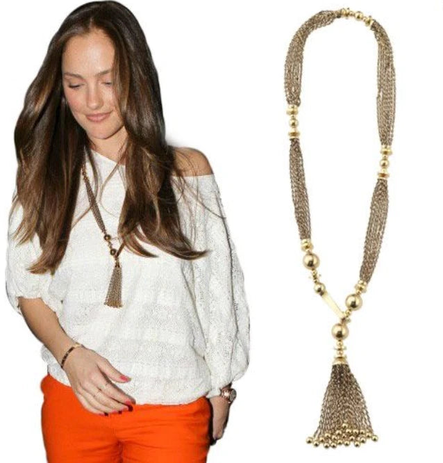 Tassle Statement Lariat