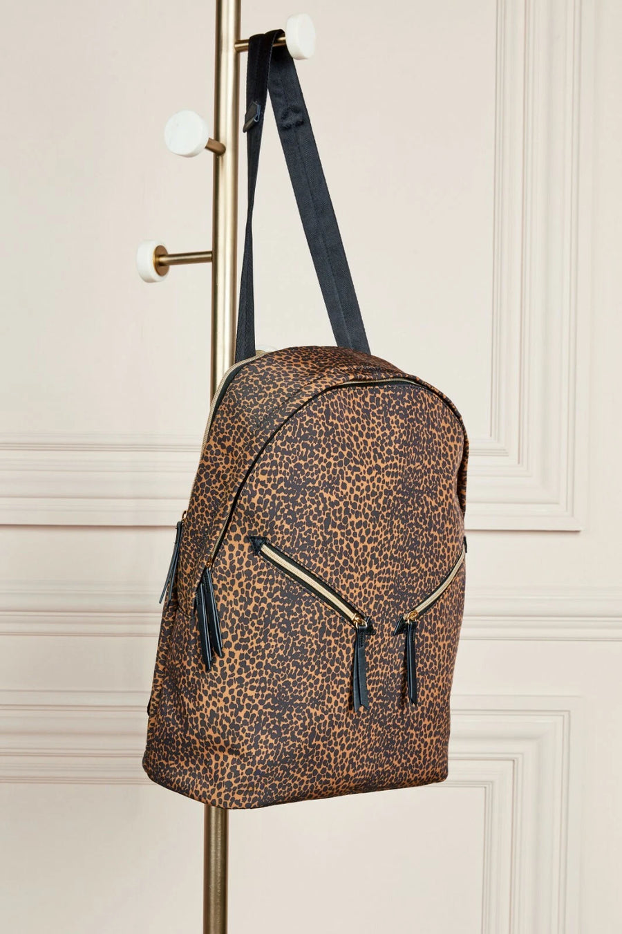 Stella & Dot Lady Boss Leopard Print Backpack - Final Sale