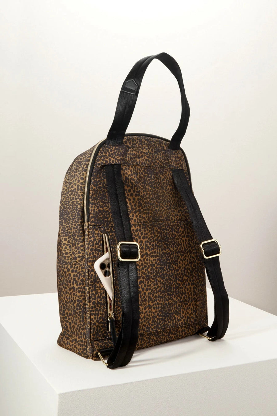 Stella & Dot Lady Boss Leopard Print Backpack - Final Sale